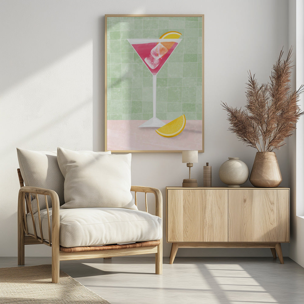 Pink coctail | Poster