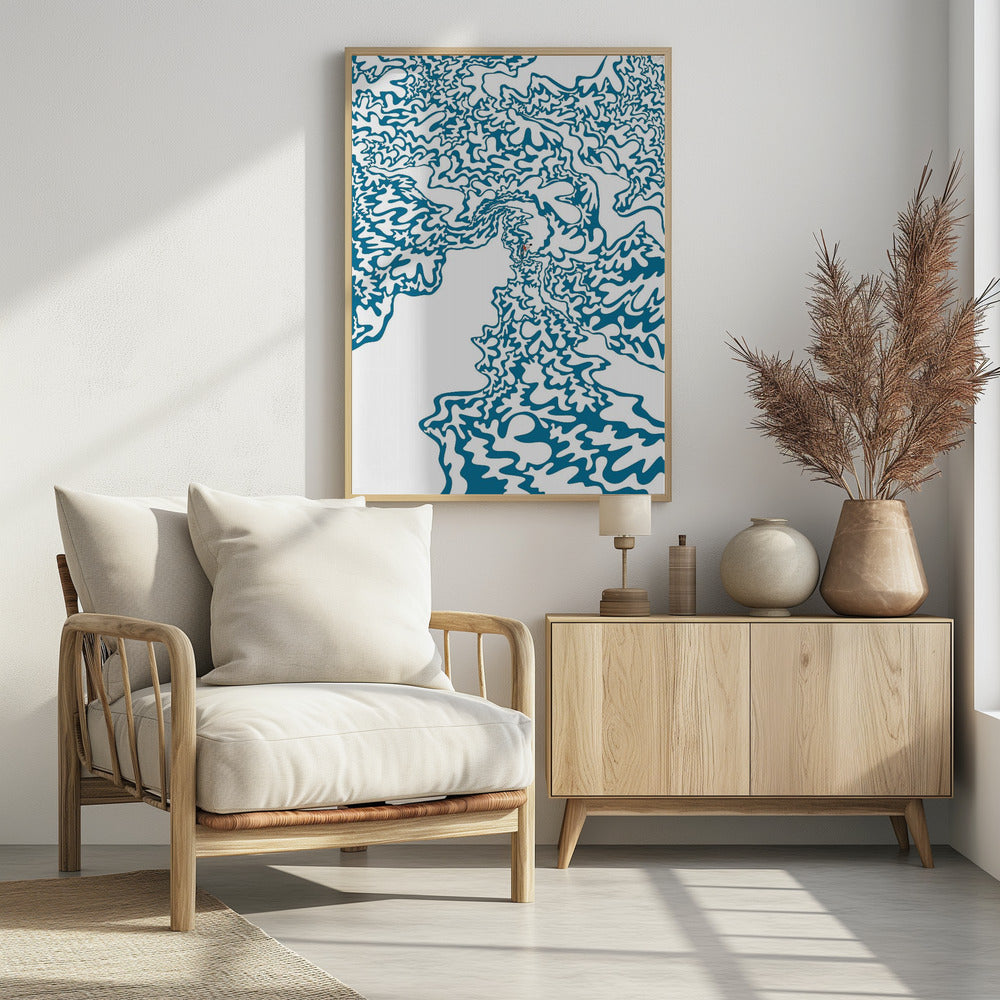 Tolle Surfwellen | Poster