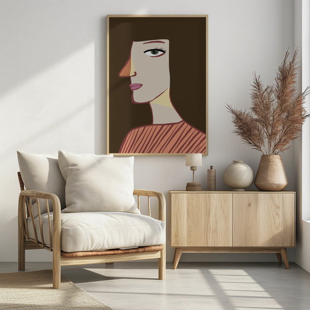 Frauenprofil | Poster