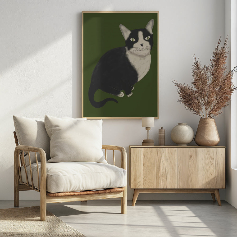 Herr Smoking Katze | Poster