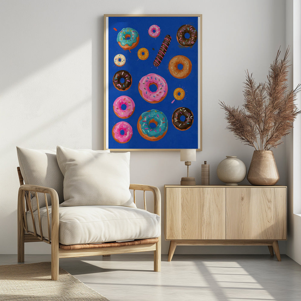 Donut Delight Leinwand | Poster