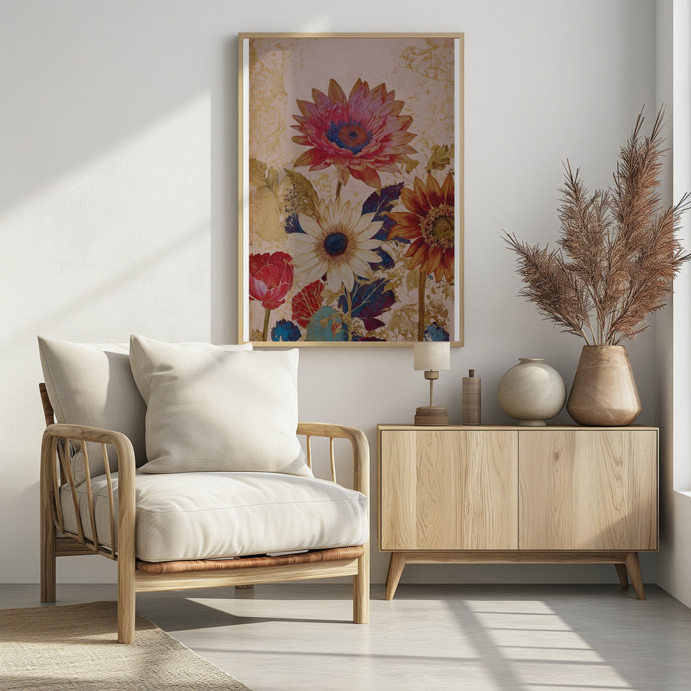 Lebendige Blüten | Poster