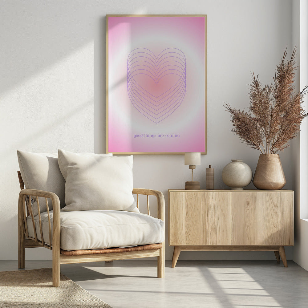 Positive Stimmung voraus | Poster