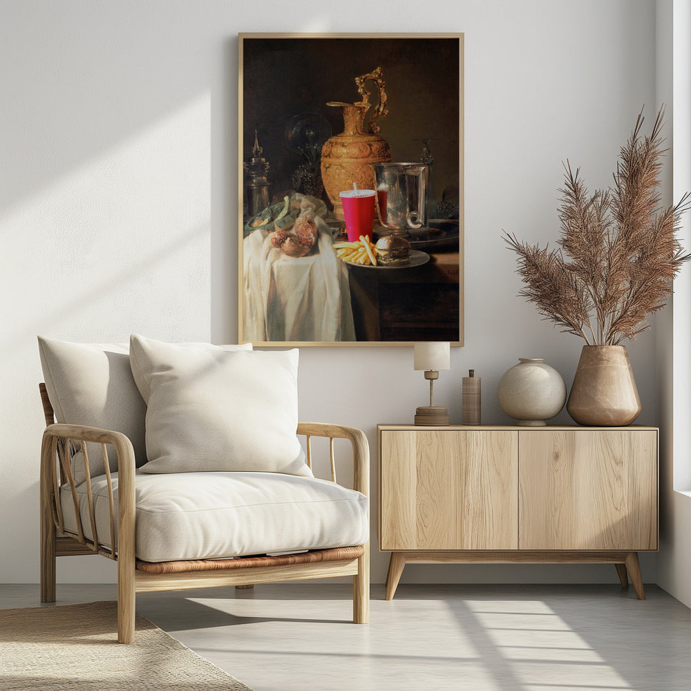 Stilleben von Fast Food | Poster
