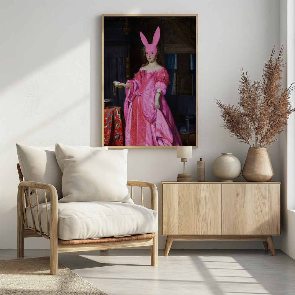 Rosa Maskerade Herzogin | Poster