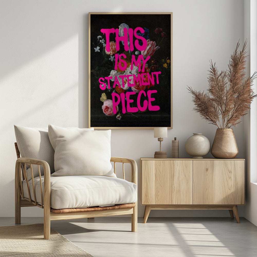 Kräftiges florales Statement | Poster