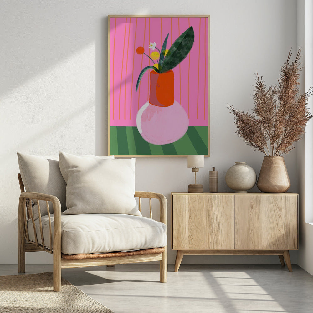 Lebendige Vasendarstellung | Poster