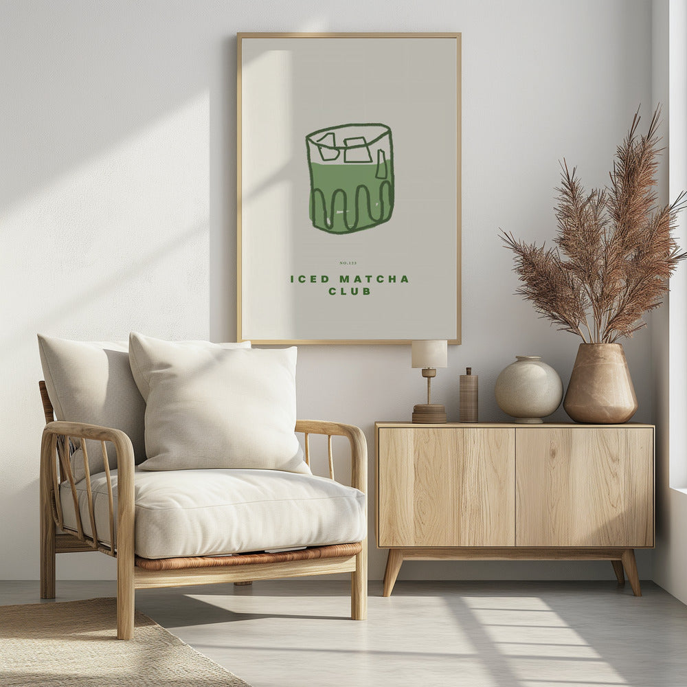Gekühltes grünes Elixier | Poster