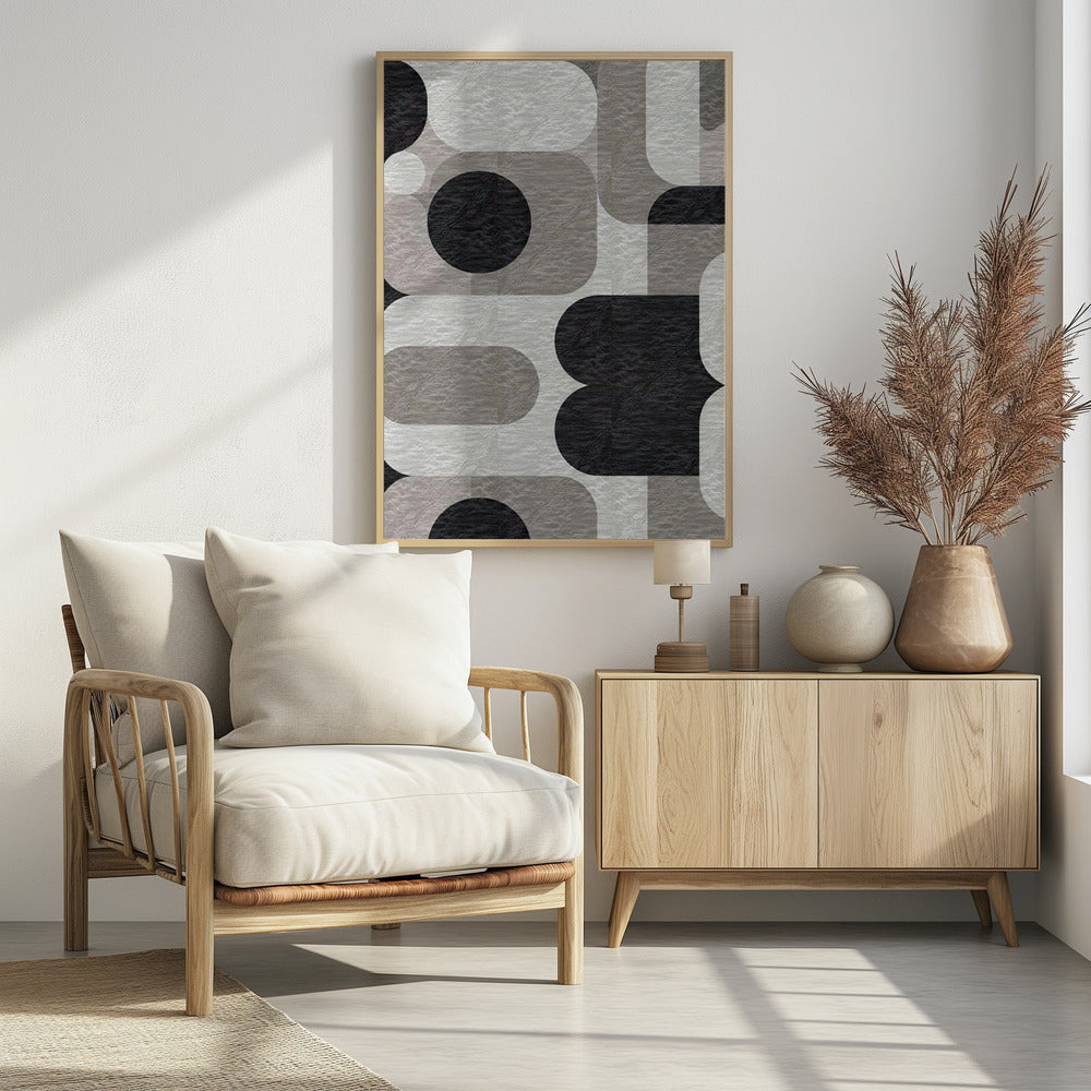 Modernes geometrisches Muster | Poster