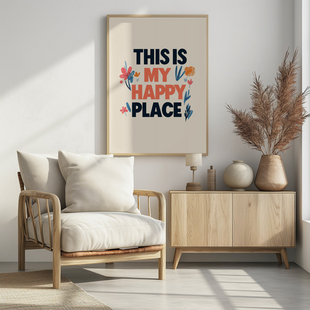 Das ist mein glücklicher Ort | Poster