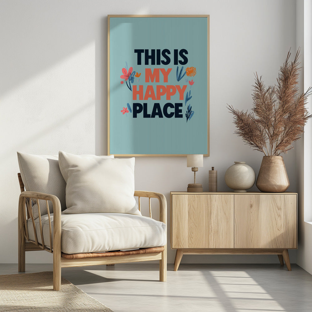 Das ist mein glücklicher Ort | Poster
