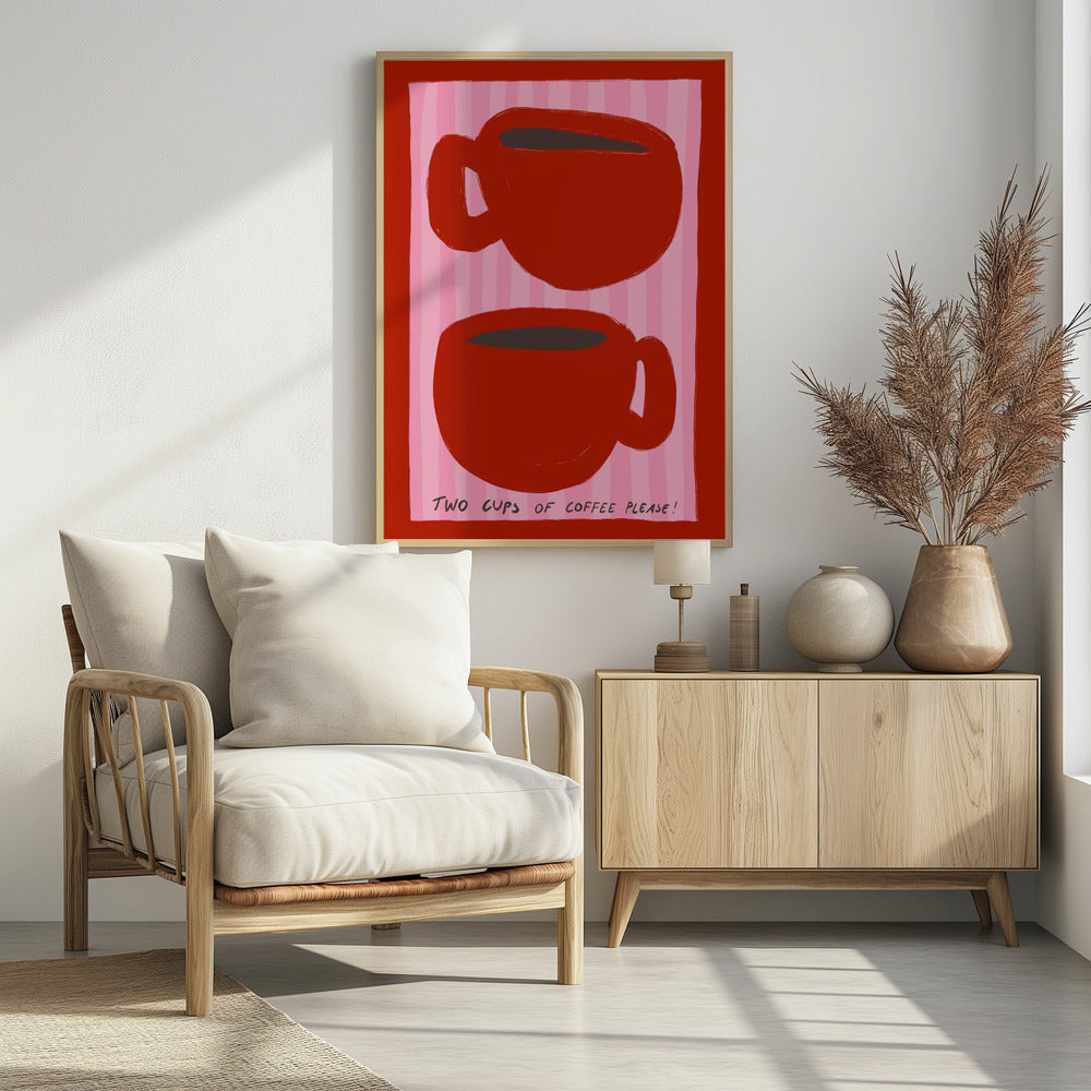 Doppelter Espresso-Genuss | Poster