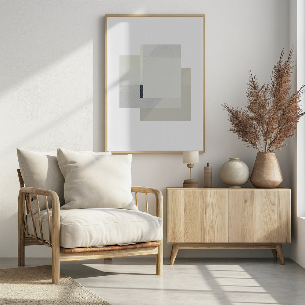 Minimalistische Kreuzung | Poster