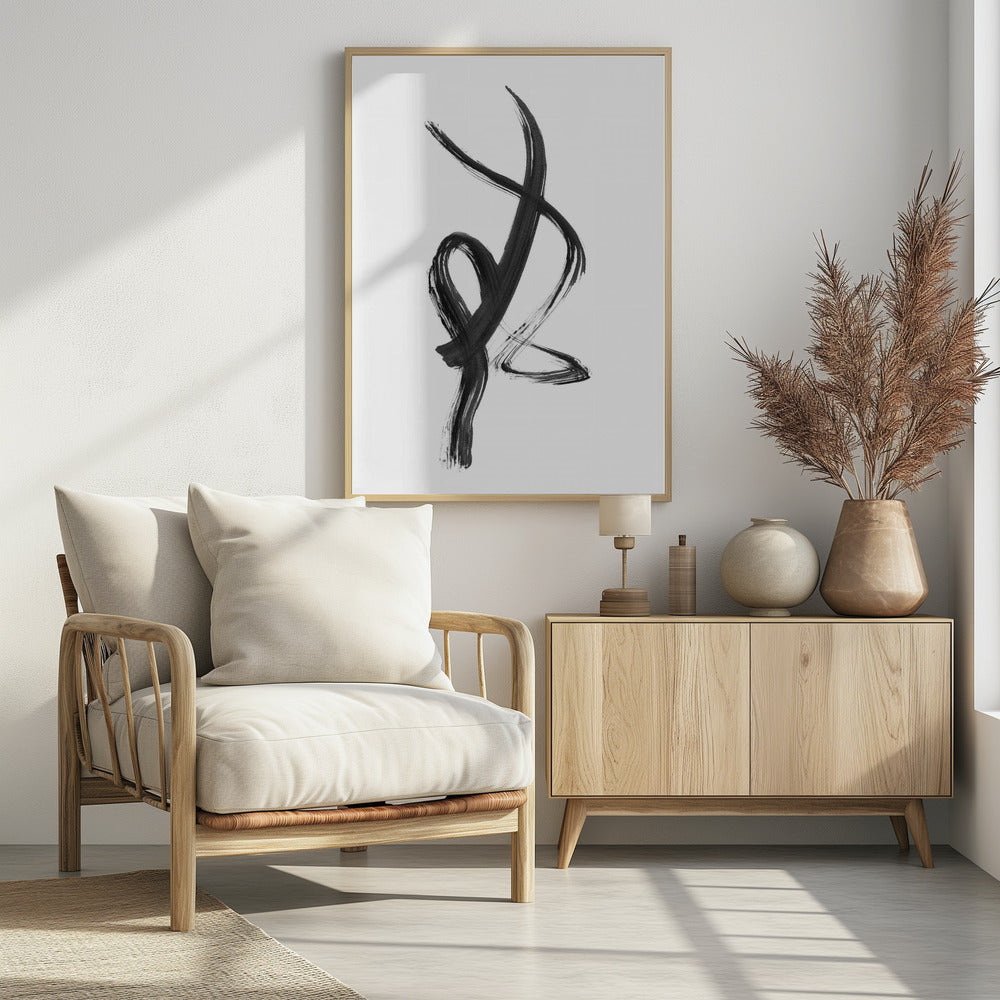 Pinselstrich01 18x24 | Poster