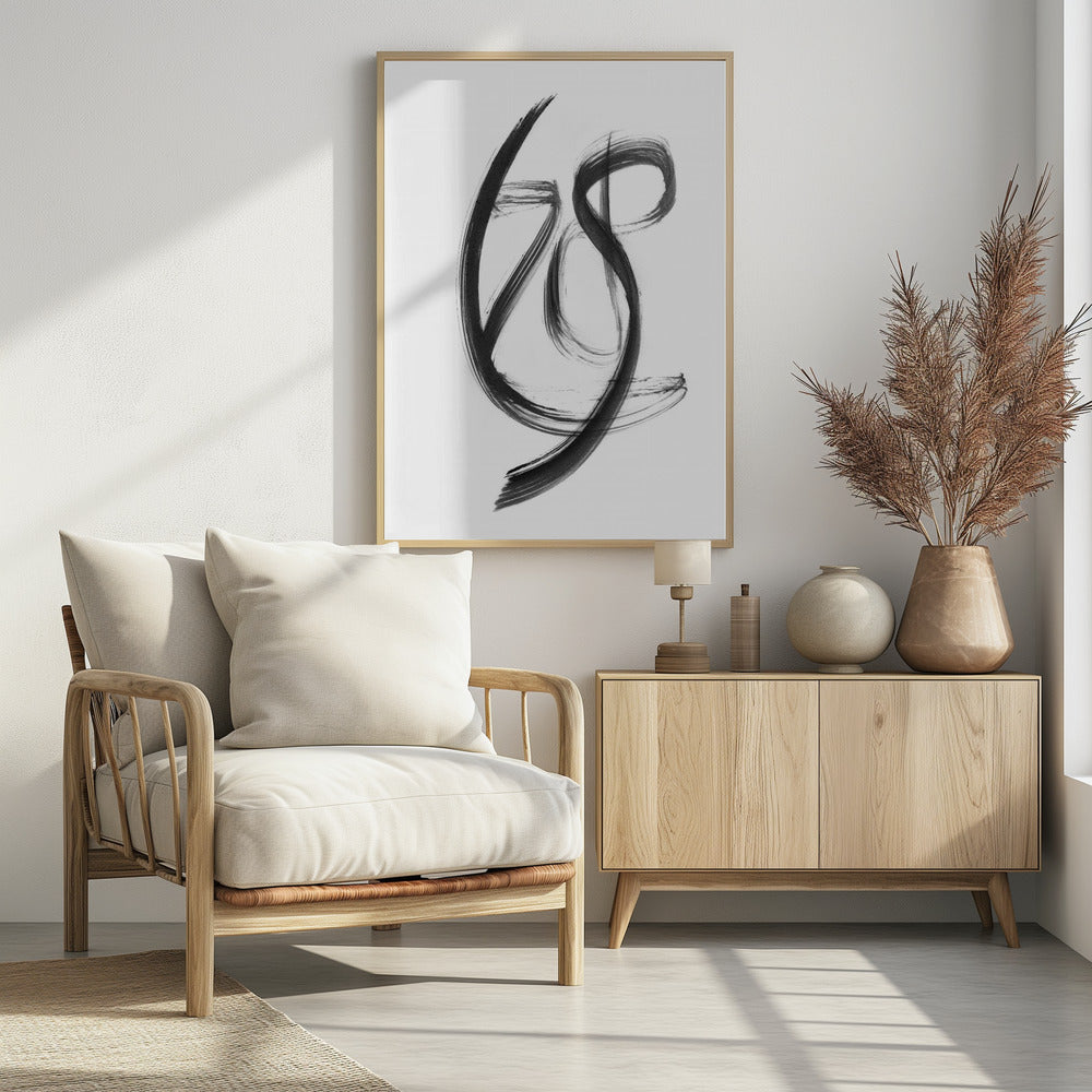 Brush Stroke02 18x24 | Poster