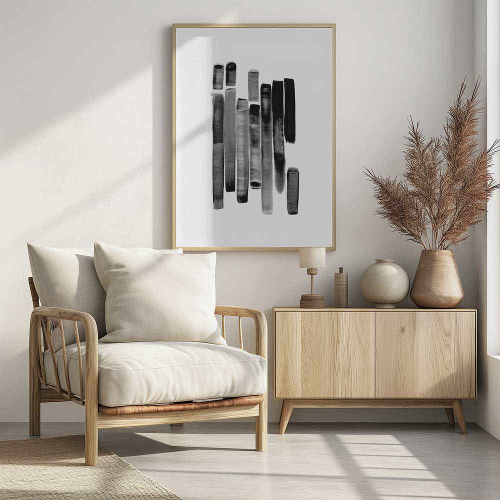 02 Verschiedene Striche 01 18x24 | Poster
