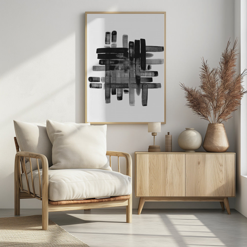 03 Verschiedene Striche 02 18x24 | Poster