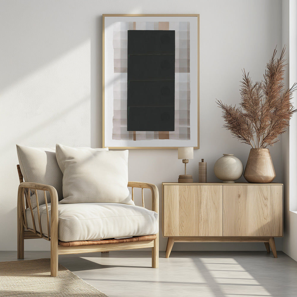 Monochrome Schichten | Poster