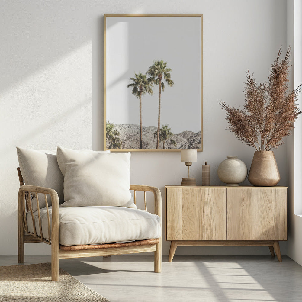Palm Springs Palmen | Poster