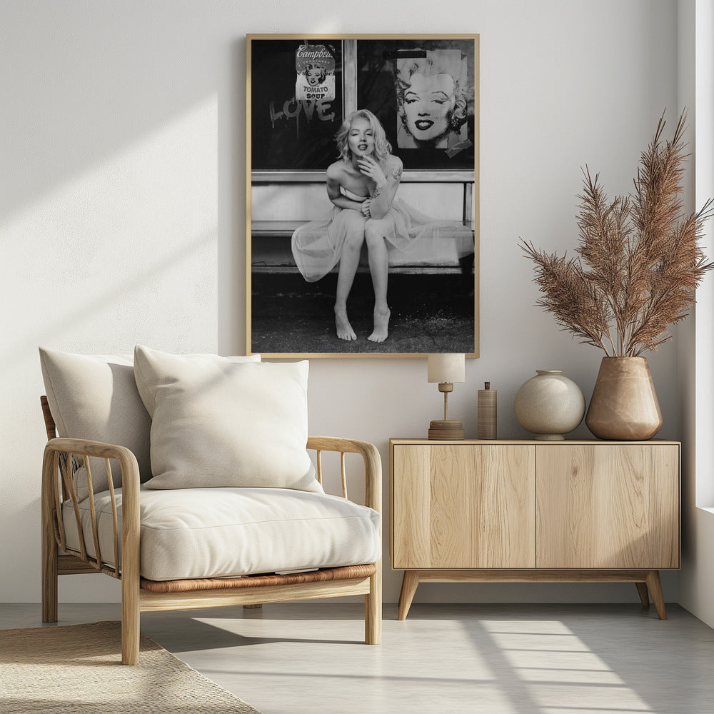 Neues Marilyn SW | Poster