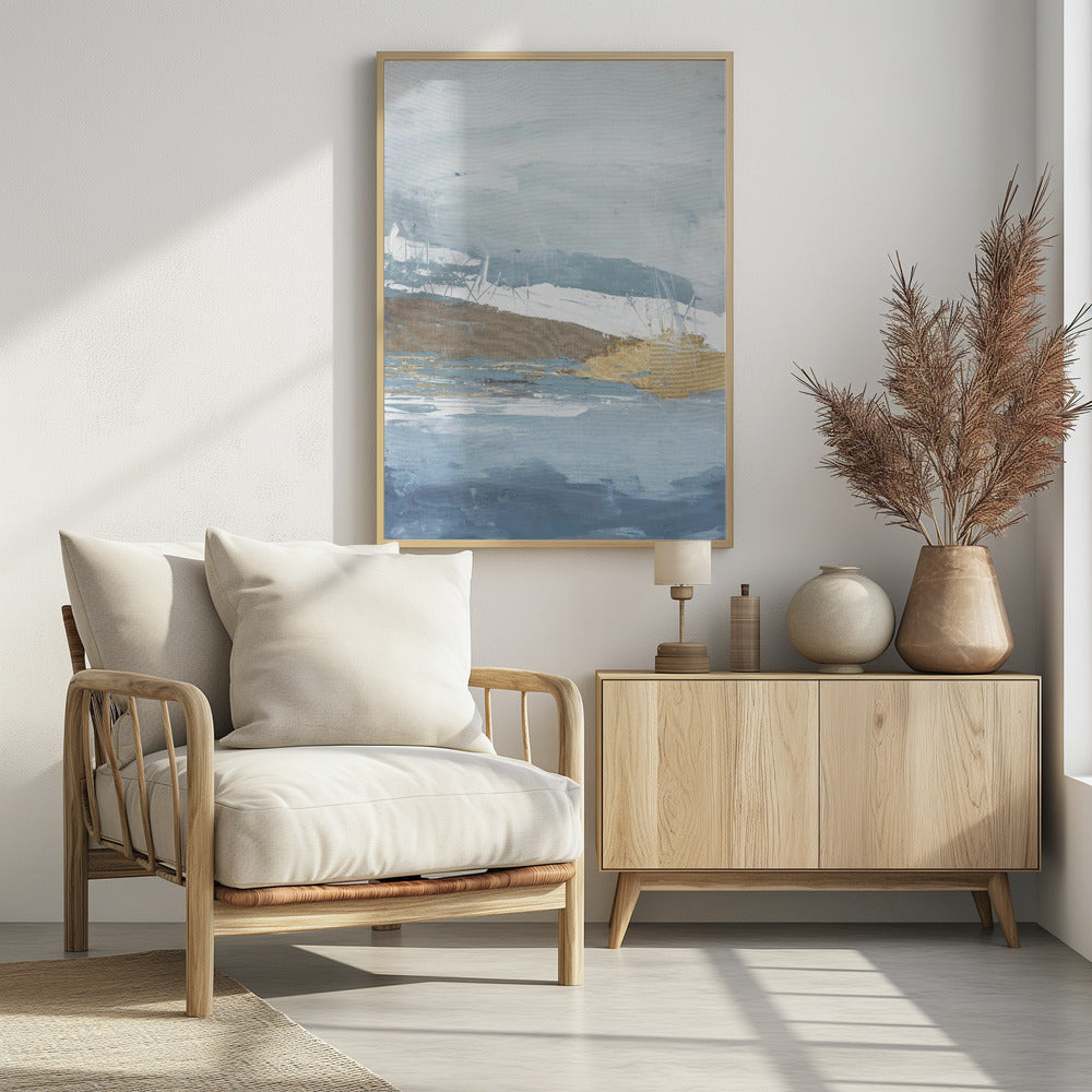Golden Mist Horizon | Poster