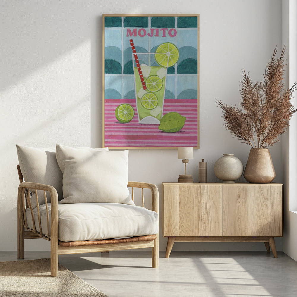 Ein Glas Mjito | Poster