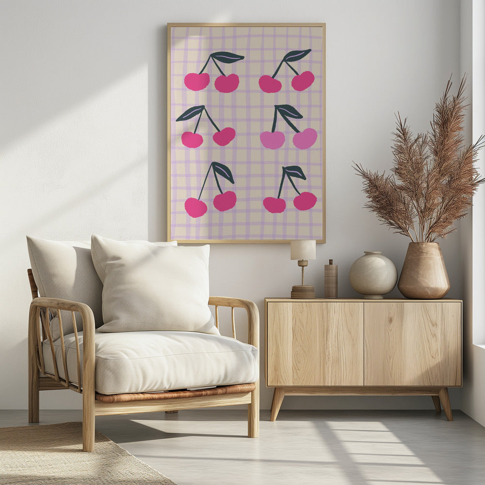 Pink Cherry Delight | Poster