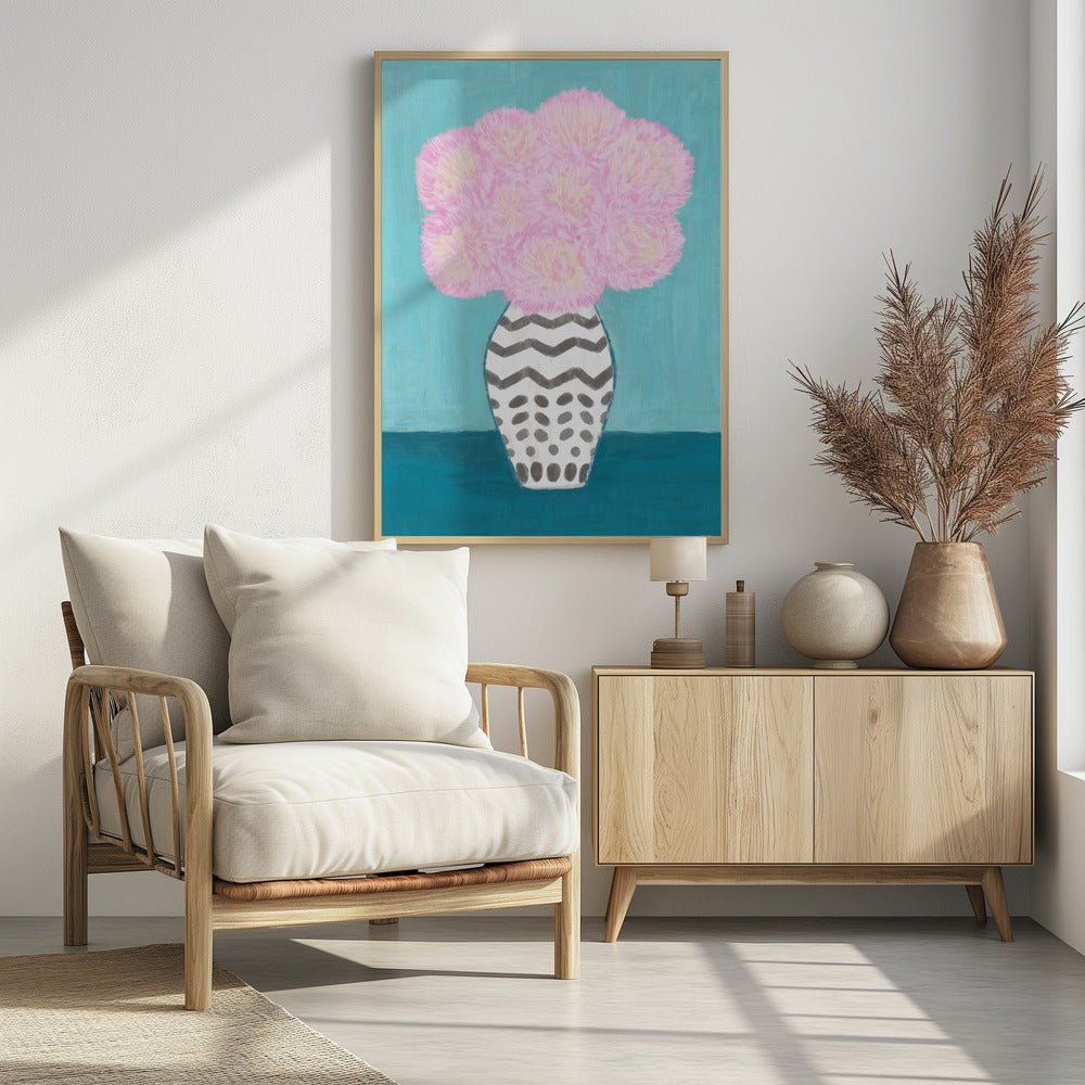 Erröten in Blüten | Poster