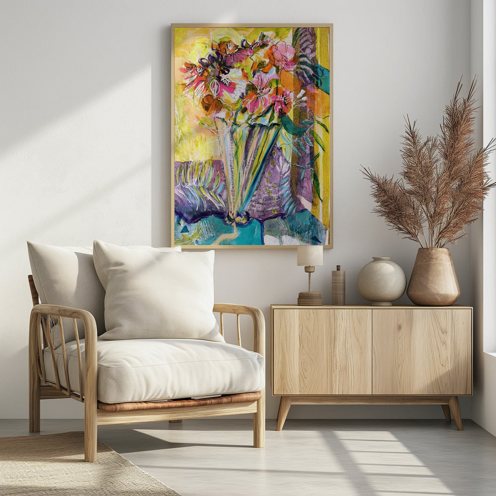 Vibrant Bloom Dance | Poster