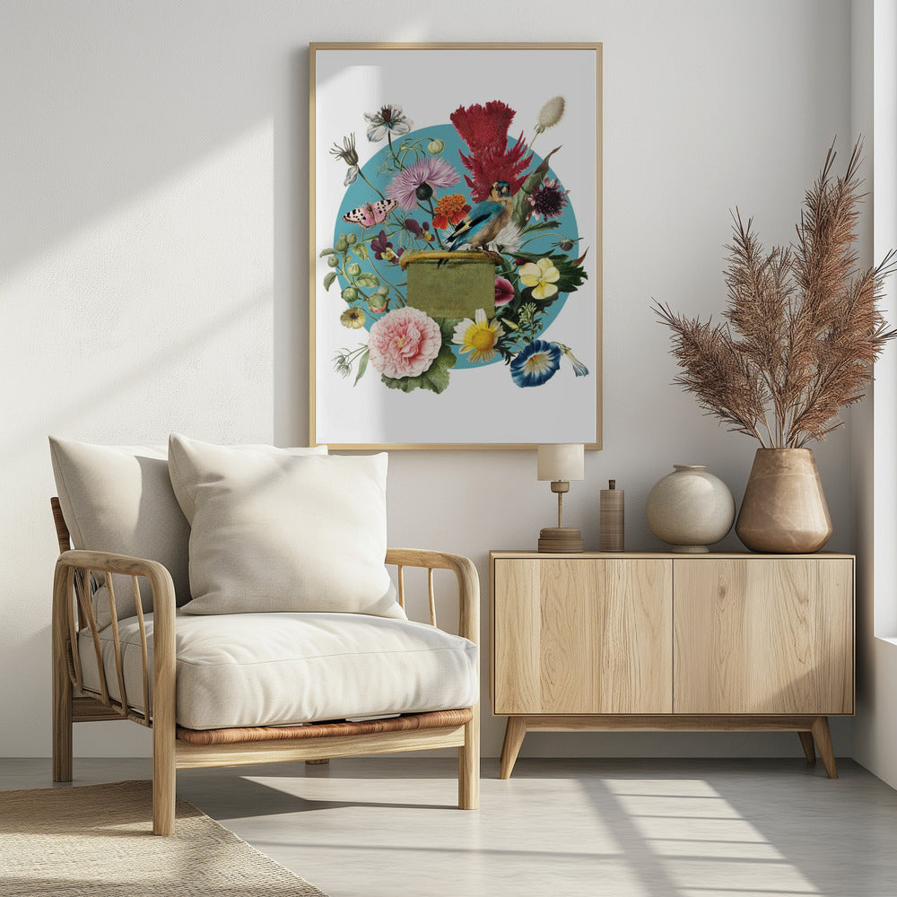 Bunte Blütenharmonie | Poster