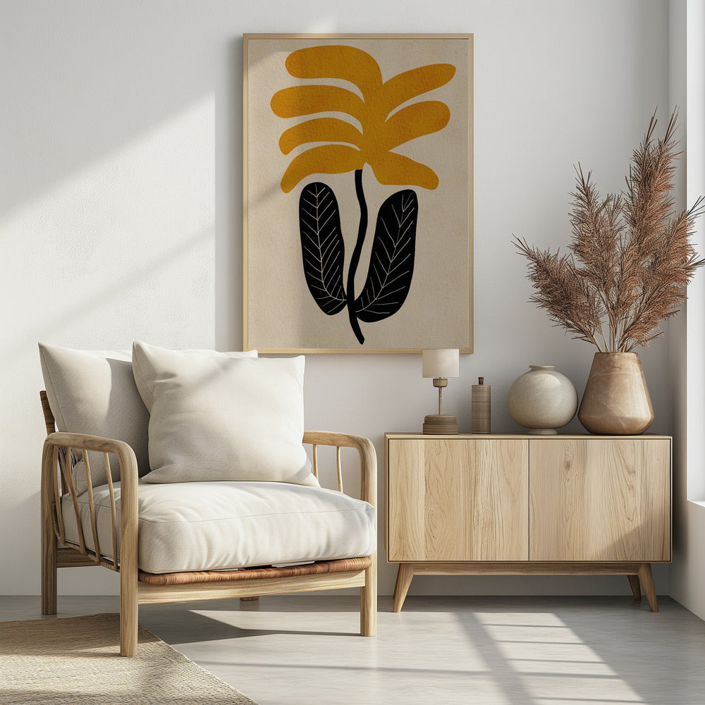 GELBE Blumenblume | Poster