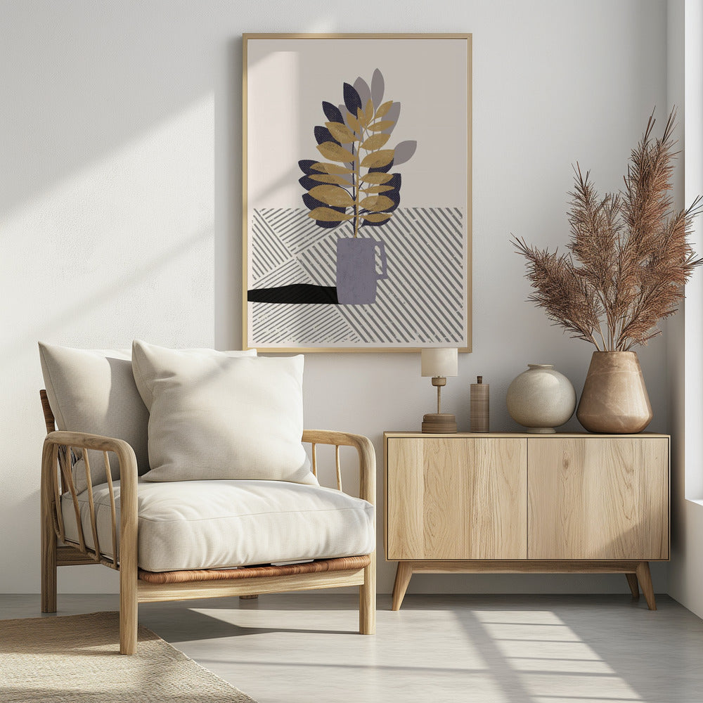Vase A von Catsanddotz, 5 bis 7, 76,2 x 106,7 cm, L | Poster