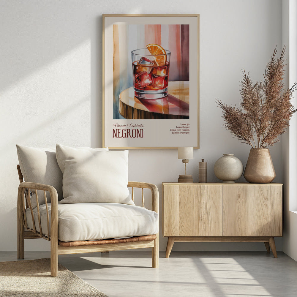Classic Cocktails - Negroni | Poster