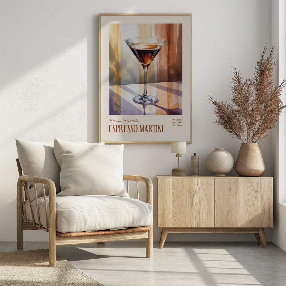 Klassische Cocktails - Espresso Martini | Poster