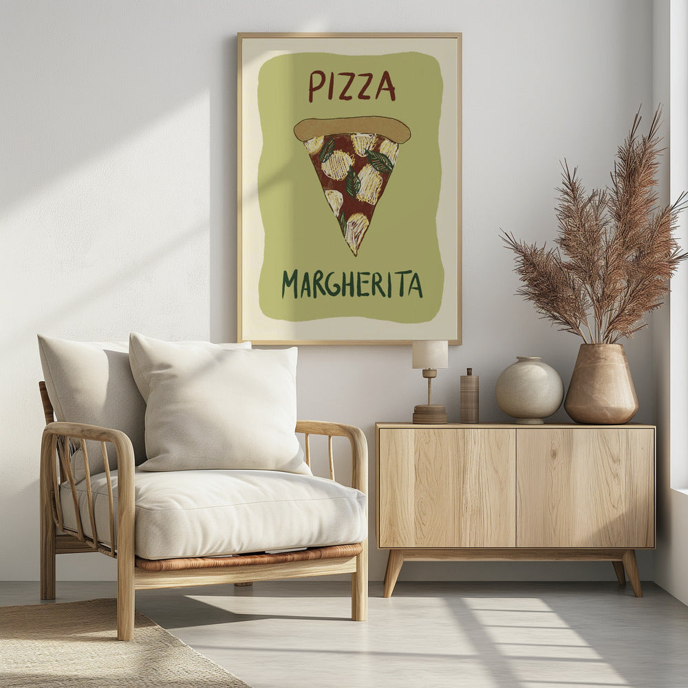 Pizza Margherita | Poster