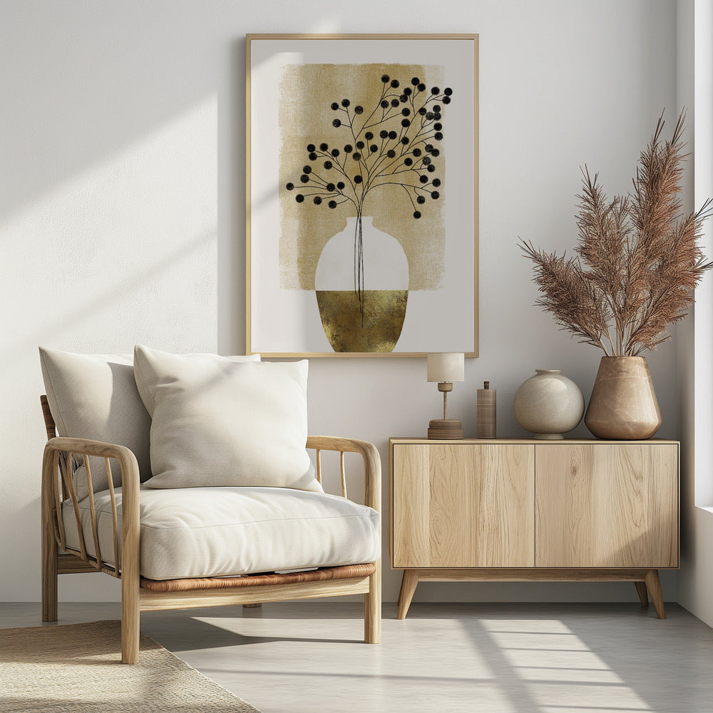 Abstrakte Vase | Poster