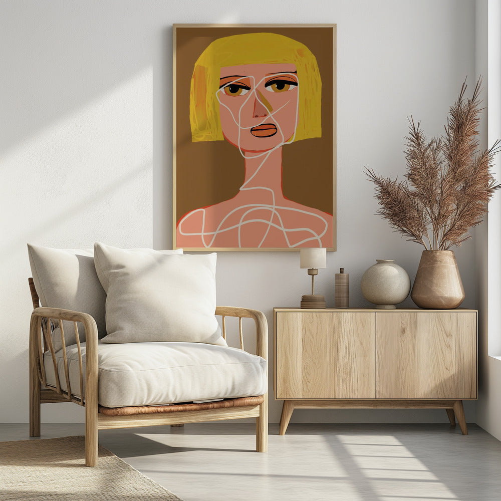Gefesselte Frau Tangled | Poster