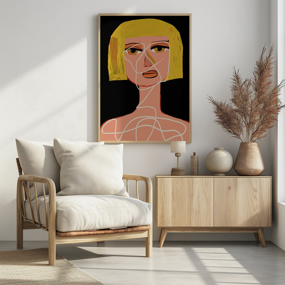 Gefesselte Frau Tangled | Poster