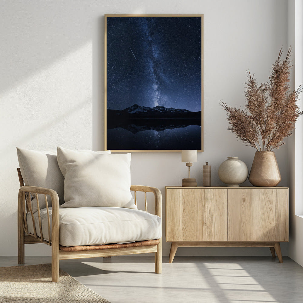 Galaxienreflexion | Poster