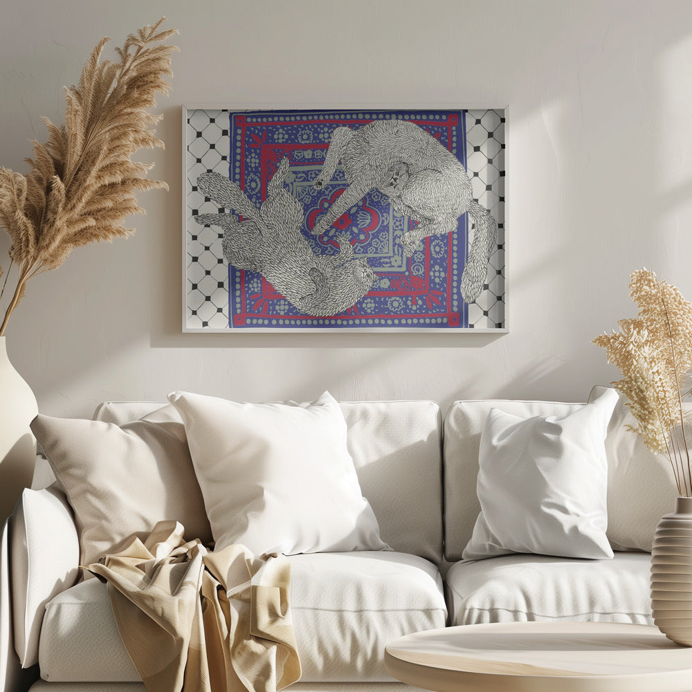 Schlafende Katzen | Poster