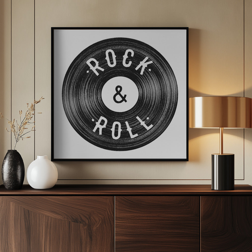 Rock Roll Druck | Poster