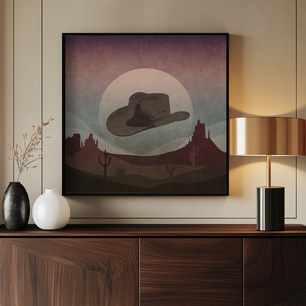 Wüsten-Cowboy-Traum | Poster