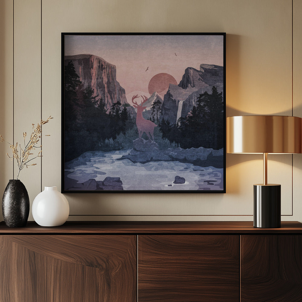 Majestätische Morgendämmerung | Poster