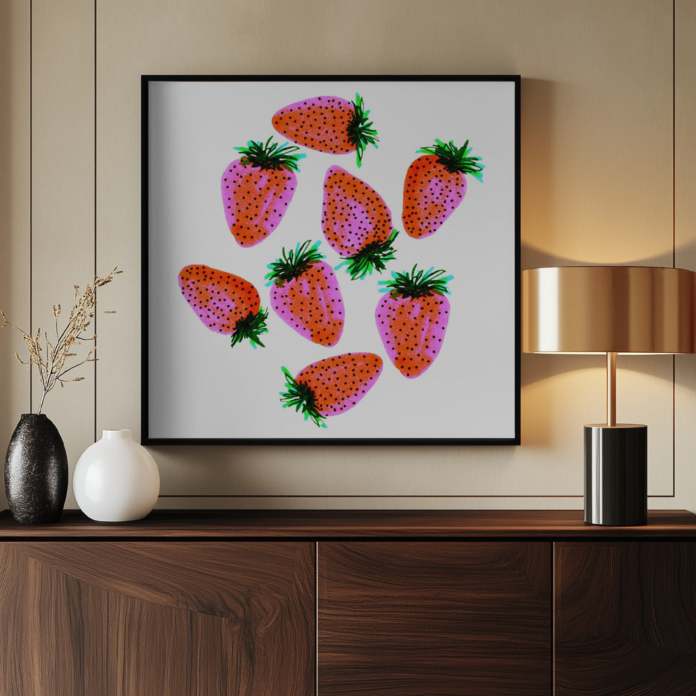 Erdbeeren 2 | Poster