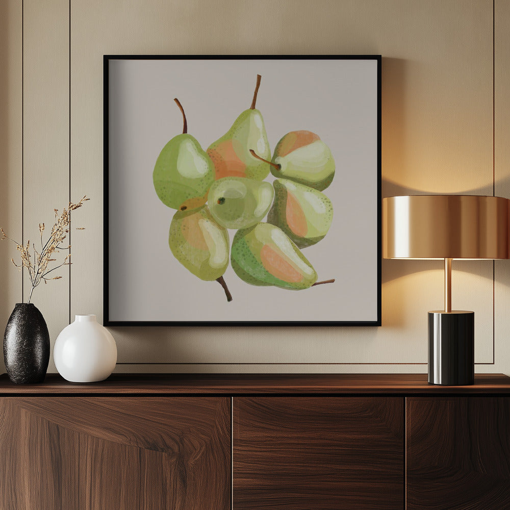 Sieben Birnen | Poster