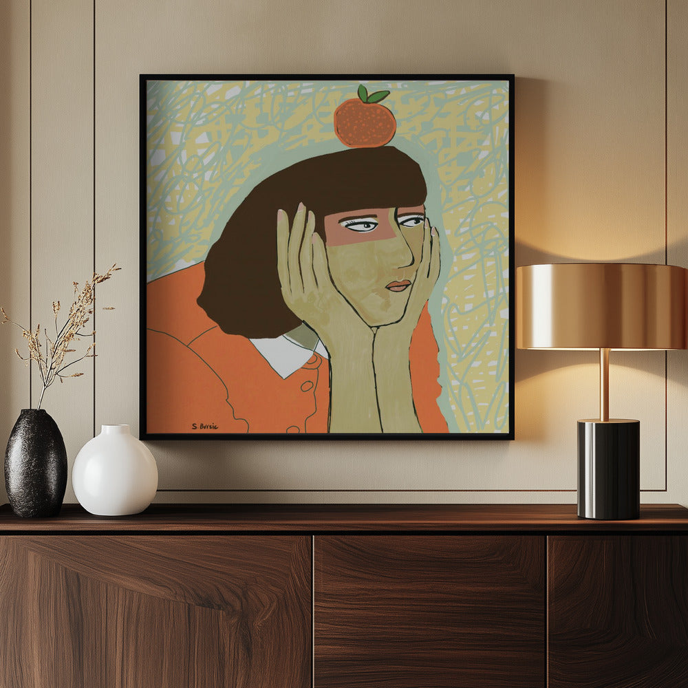 Träumer von Orangen | Poster