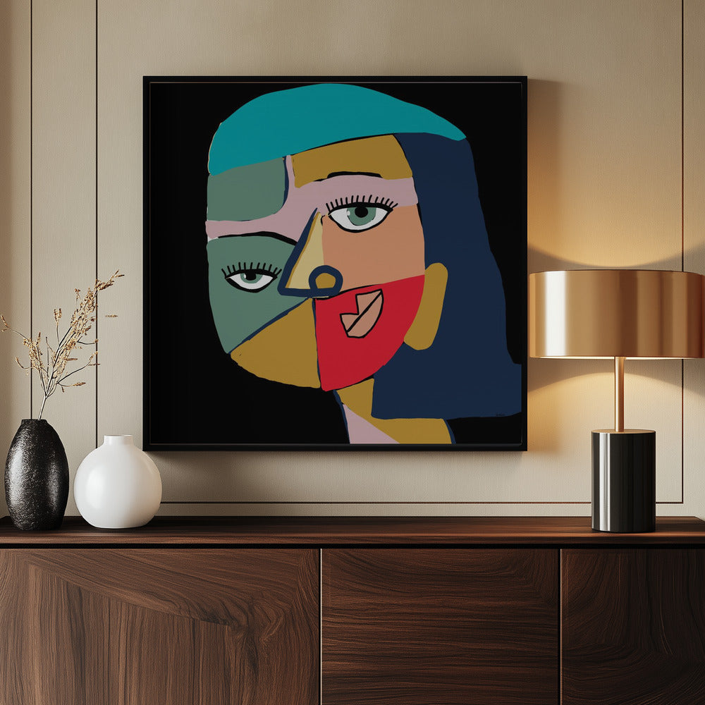 Gesicht einer Frau | Poster