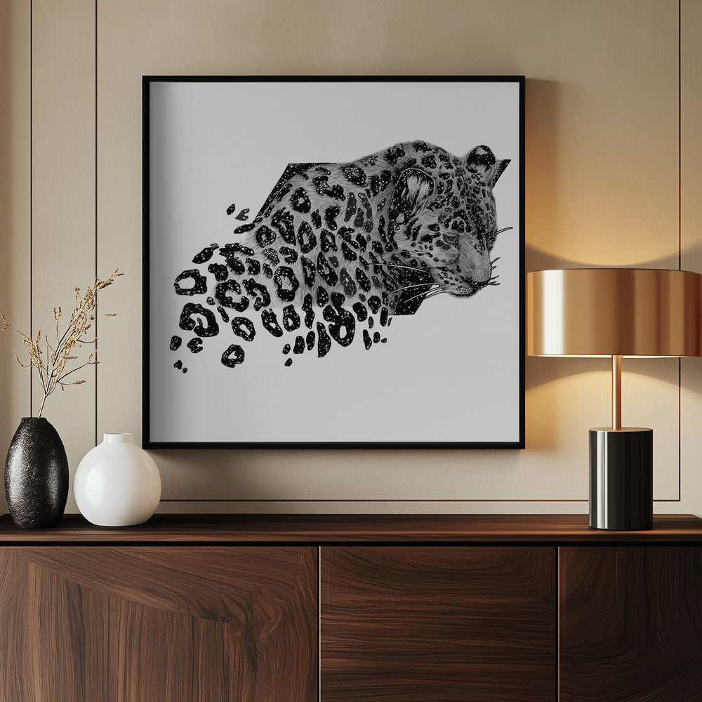 Wandbild „Cosmic Leopard“ | Poster