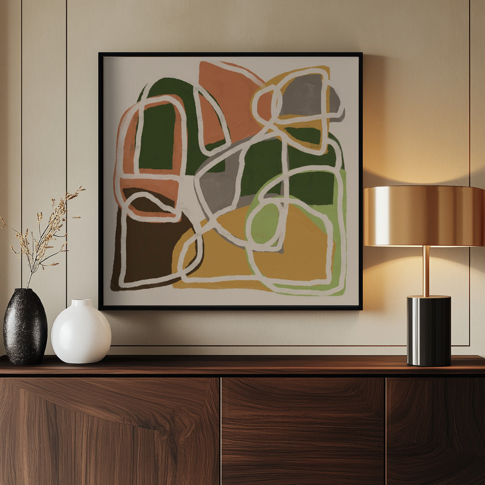 Linien und Formen | Poster