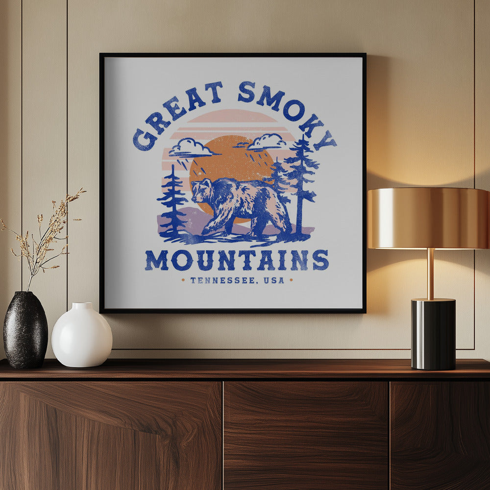 Great Smoky Mountains Nationalpark Tennessee | Poster